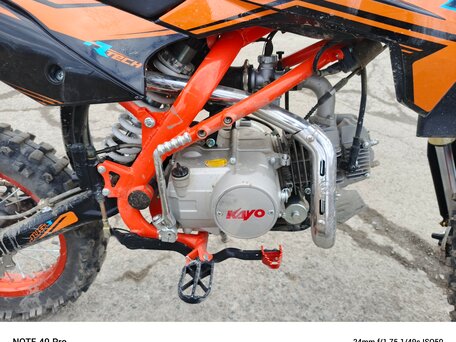 2024 Kayo Evolution YX125EM, синий, 85000 рублей, вид 4