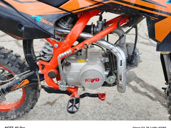 2024 Kayo Evolution YX125EM, синий, 85000 рублей - вид 3