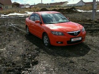 2008 Mazda 3 I (BK) Рестайлинг, красный, 545000 рублей, вид 2