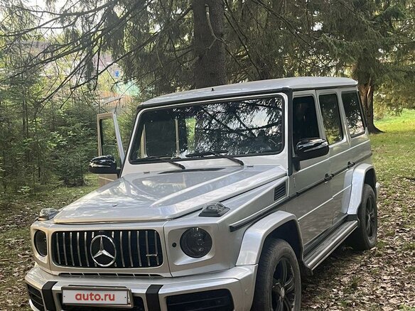 2002 Mercedes-Benz G-Класс 270 II (W463), серебристый, 2700000 рублей