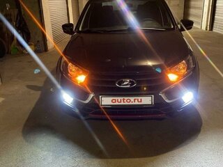 2022 Lada (ВАЗ) Granta Drive Active I Рестайлинг, чёрный, 1150000 рублей, вид 3