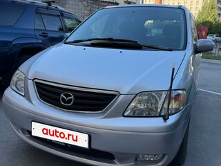 2001 Mazda MPV II (LW), серый, 350000 рублей, вид 2