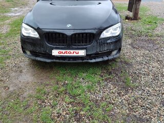 2012 BMW 7 серии Long 750Li xDrive V (F01/F02/F04) Рестайлинг, чёрный, 2350000 рублей, вид 1