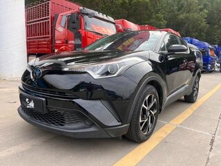 2020 Toyota C-HR I Рестайлинг, чёрный, 2600000 рублей, вид 4