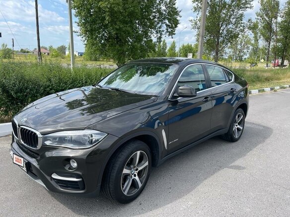 2015 BMW X6 30d II (F16), коричневый, 3000000 рублей