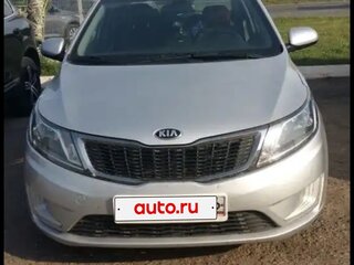 2014 Kia Rio III, серебристый, 875000 рублей, вид 1
