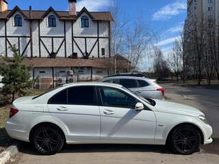 2011 Mercedes-Benz C-Класс 180 BlueEFFICIENCY III (W204) Рестайлинг, белый, 1200000 рублей, вид 4