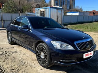 2012 Mercedes-Benz S-Класс 350 Long V (W221) Рестайлинг, синий, 1750000 рублей, вид 4