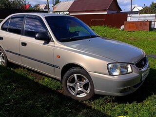 2008 Hyundai Accent ТагАЗ II, бежевый, 435000 рублей, вид 3
