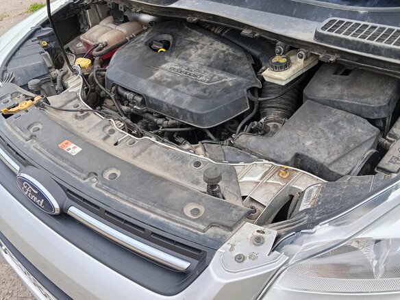 2013 Ford Kuga II, серебристый, 590000 рублей - вид 8