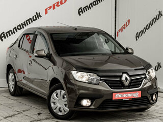 2018 Renault Logan II Рестайлинг, коричневый, 820000 рублей, вид 3