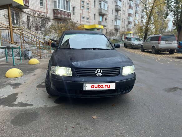 1999 Volkswagen Passat B5, синий, 420000 рублей - вид 3