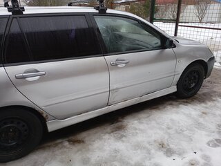 2003 Mitsubishi Lancer IX, серебристый, 320000 рублей, вид 3