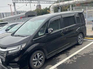 2018 Honda Stepwgn Spada V Рестайлинг, чёрный, 2200000 рублей, вид 2