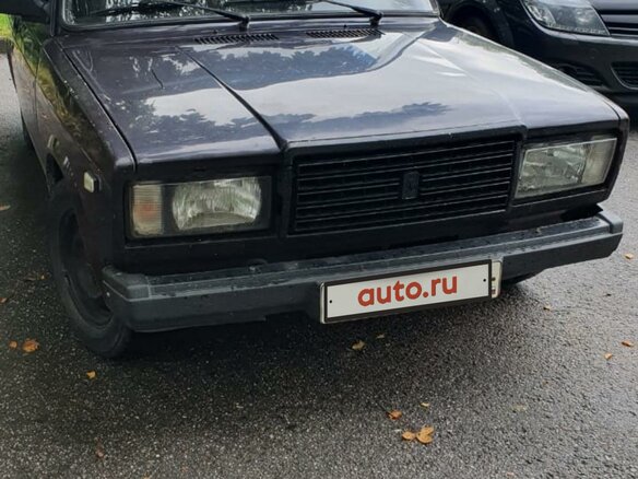2009 Lada (ВАЗ) 2107, коричневый - вид 1