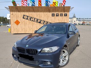 2015 BMW 5 серии 528i xDrive VI (F10/F11/F07) Рестайлинг, синий, 1900000 рублей, вид 4