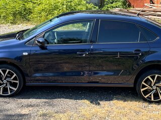 2013 Volkswagen Polo V, синий, 800000 рублей, вид 3