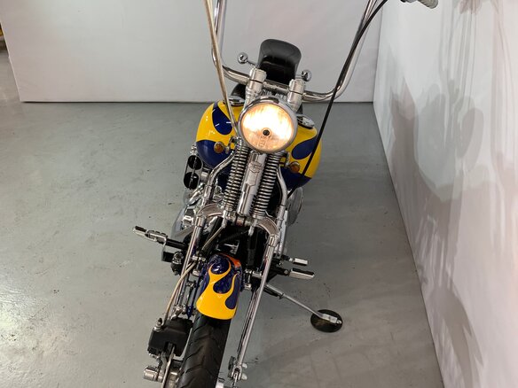 2006 Harley-Davidson Springer Softail, синий - вид 2