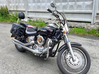 1999 Yamaha XVS1100, чёрный, 600000 рублей, вид 1