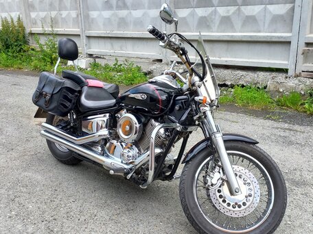 1999 Yamaha XVS1100, чёрный, 600000 рублей, вид 1
