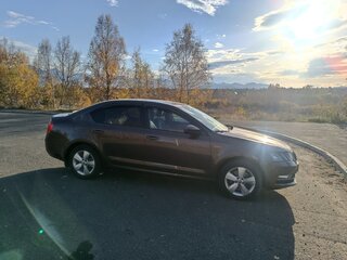 2018 Skoda Octavia III (A7) Рестайлинг, коричневый, 1750000 рублей, вид 3