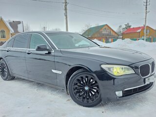 2012 BMW 7 серии Long 730Ld V (F01/F02/F04), чёрный, 2100000 рублей, вид 3