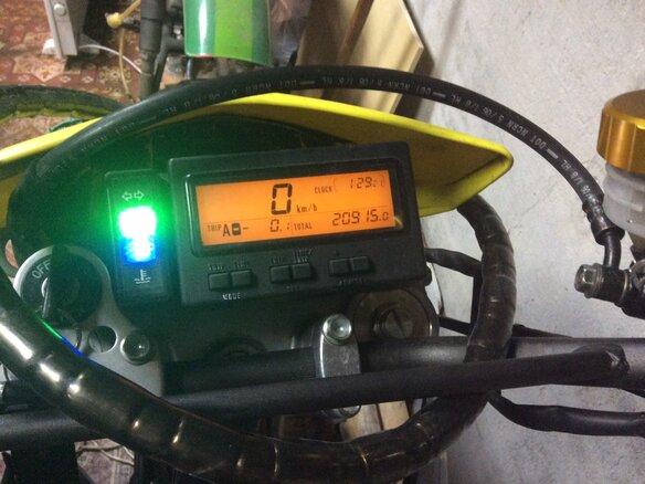 2000 Suzuki DR-Z 400 SM, жёлтый - вид 1