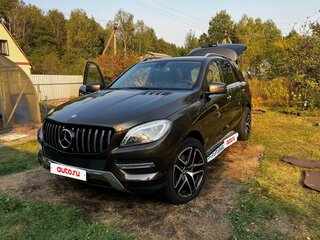 2012 Mercedes-Benz M-Класс 350 CDI III (W166), коричневый, 1900000 рублей, вид 2