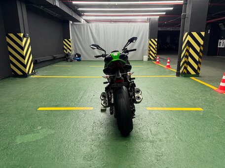 2017 Kawasaki Z 1000, зелёный, 1180000 рублей, вид 4