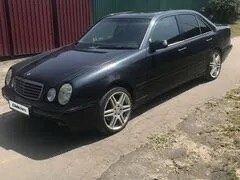 2000 Mercedes-Benz E-Класс 280 II (W210, S210) Рестайлинг, чёрный, 390000 рублей, вид 1