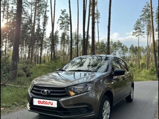 2018 Lada (ВАЗ) Granta I Рестайлинг, коричневый, 650000 рублей, вид 3