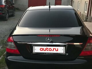 2008 Mercedes-Benz E-Класс 200 NGT III (W211, S211) Рестайлинг, чёрный, 1250000 рублей, вид 3