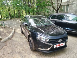 2021 Lada (ВАЗ) Vesta SW I, чёрный, 870000 рублей, вид 3