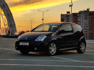 2006 Citroen C2, чёрный, 375000 рублей, вид 1
