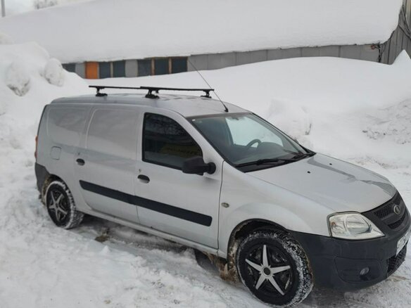 2013 LADA (ВАЗ) Largus, серебристый, 800000 рублей