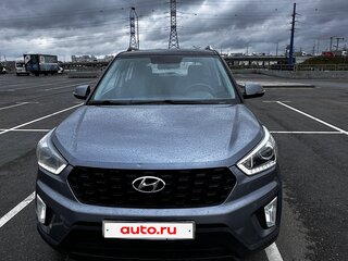 2021 Hyundai Creta I Рестайлинг, серый, 1600000 рублей, вид 2