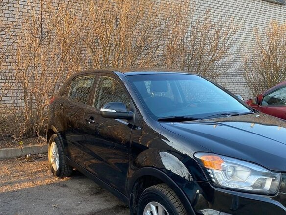 2014 SsangYong Actyon II Рестайлинг, чёрный, 1050000 рублей - вид 1