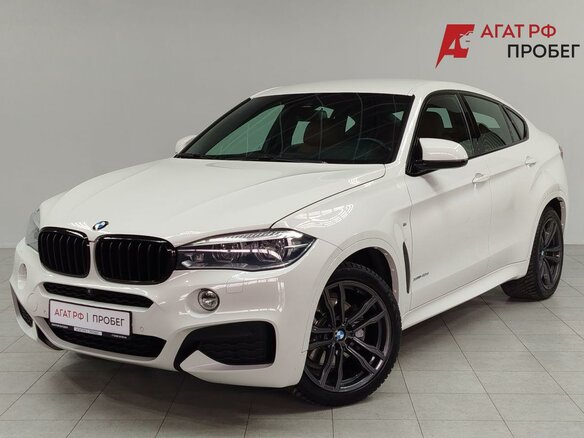2017 BMW X6 40d II (F16), белый
