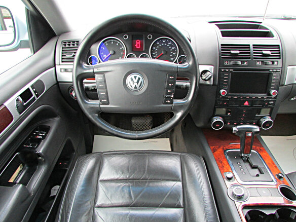2004 Volkswagen Touareg I, серый - вид 8