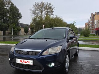 2010 Ford Focus II Рестайлинг, синий, 530000 рублей, вид 1