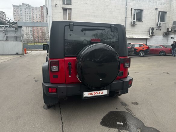 2008 Jeep Wrangler III (JK), красный, 2500000 рублей - вид 6