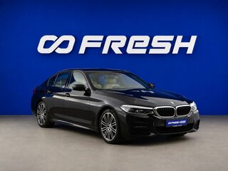 2018 BMW 5 серии 530i xDrive VII (G30/G31/G38), чёрный, 3499055 рублей, вид 1