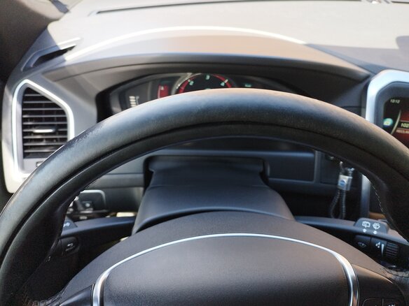 2014 Volvo XC60 I Рестайлинг, синий, 1658000 рублей - вид 6