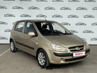 2007 Hyundai Getz I Рестайлинг, бежевый, 449000 рублей, вид 2
