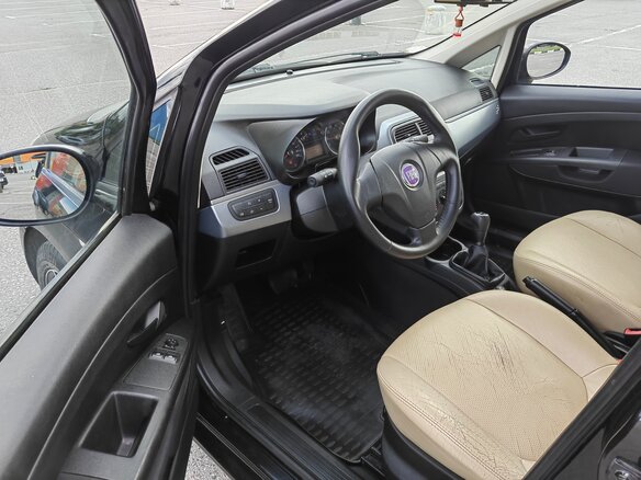 2008 Fiat Punto III Grande Punto, чёрный, 360000 рублей - вид 8