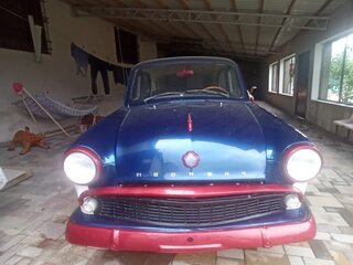 1960 Москвич 407, синий, 250000 рублей, вид 1