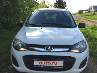 2014 Lada (ВАЗ) Kalina II, белый, 370000 рублей, вид 1