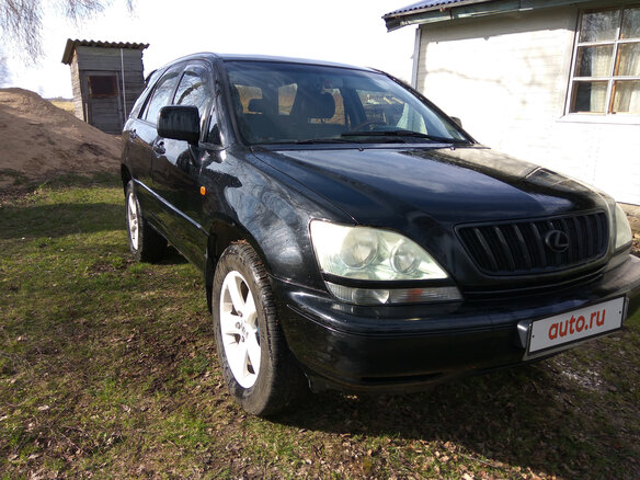 2002 Lexus RX 300 I, чёрный - вид 11