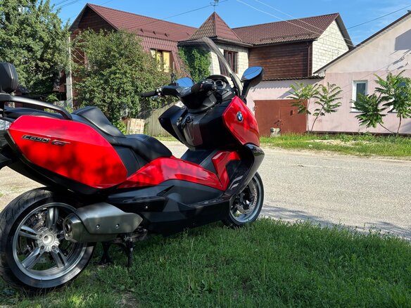 2013 BMW C 650 GT, красный, 590000 рублей - вид 5