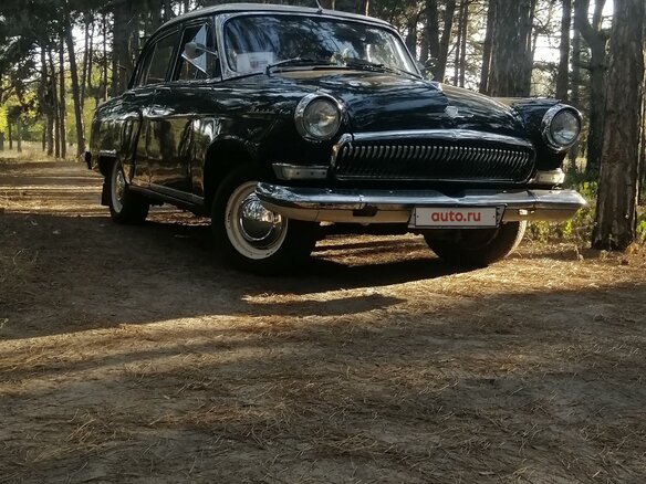 1965 ГАЗ 21 «Волга» 21Р, чёрный, 485000 рублей